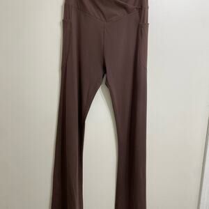 Topyogas Brown Women's Flares  Leggings